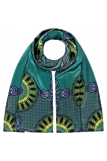 von Lilienfeld Foulard Soie Femme Écharpe Art Cache-Nez Eva Maria Nitsche: Deep Sphere