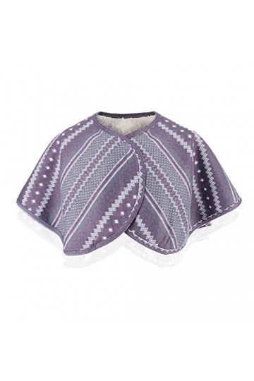 Coussin de réchauffement dépaule, capuchon doux pour la chaleur du cou des personnes âgées Châle de protection dépaule pour