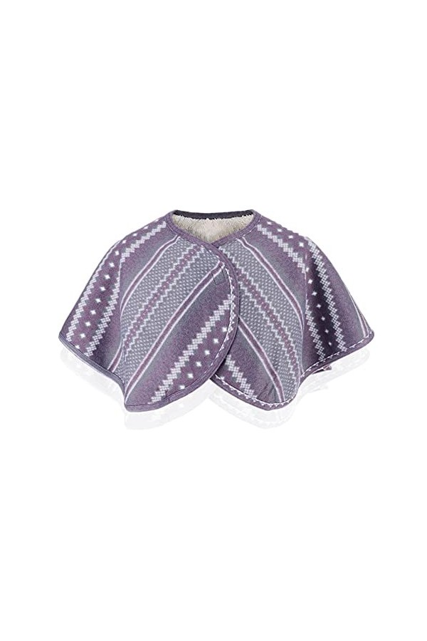 Coussin de réchauffement dépaule, capuchon doux pour la chaleur du cou des personnes âgées Châle de protection dépaule pour