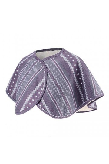 AYNEFY Cape Dépaule Cape Dépaule Chaude en Peluche Double Face Châle de Protection Dépaule pour Personnes âgées pour Le Po