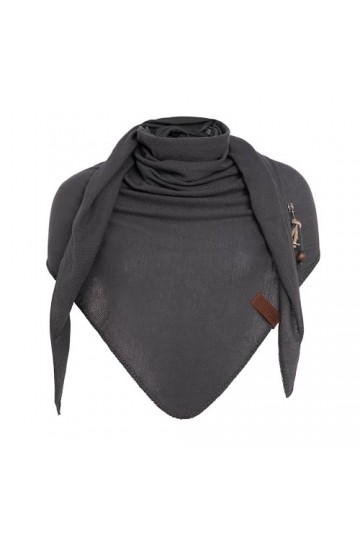 Knit Factory - Lola Châle - Anthracite - 190x85 cm