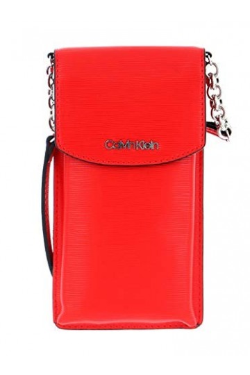 Calvin Klein Phone Pouch XBody Vibrant Coral