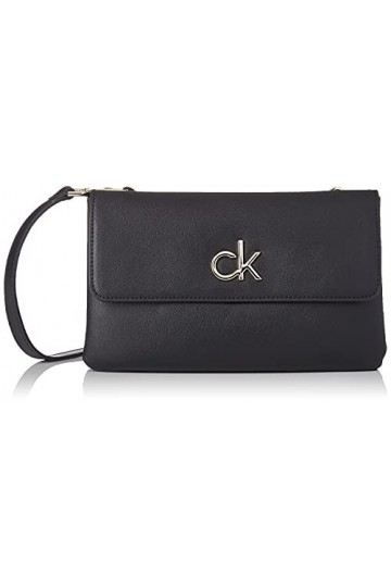Calvin Klein RE-Lock, Crossovers. Femme, CK Noir, Medium