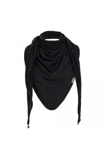 Knit Factory - Iris Châle - Anthracite - 190x85 cm