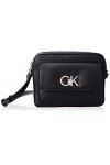 Calvin Klein RE-Lock Camera Bag with Flap, Femme, CK Black, Taille Unique