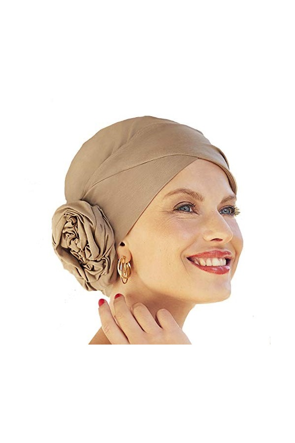 Christine Headwear Turbant Zuri en Coton Supima Extra Doux et Frais