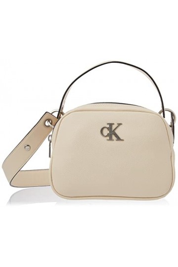 Calvin Klein Jeans Texture Camera BAG20, CKJ Femme, Tuscan Beige, Taille Unique
