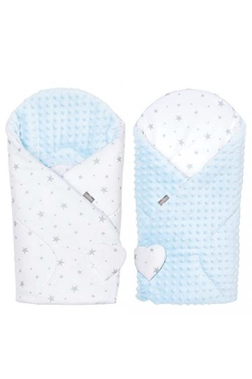 Sevira Kids - Gigoteuse demmaillotage minky réversible, STELLA Made in France