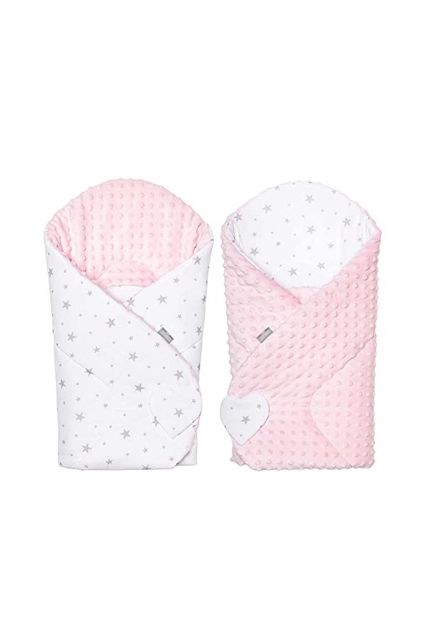 Sevira Kids - Gigoteuse demmaillotage minky réversible, STELLA Made in France