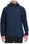 Acme Projects Veste Softshell pour Homme avec Capuche Amovible, imperméable, Respirante, 8000 mm / 5000 g, Fermeture à glissi