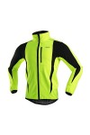 ARSUXEO Veste de Cyclisme Hommes imperméAble Coupe-vent Softshell Hiver Thermique Respirant VéLo VêTements DExtéRieur 15K ve