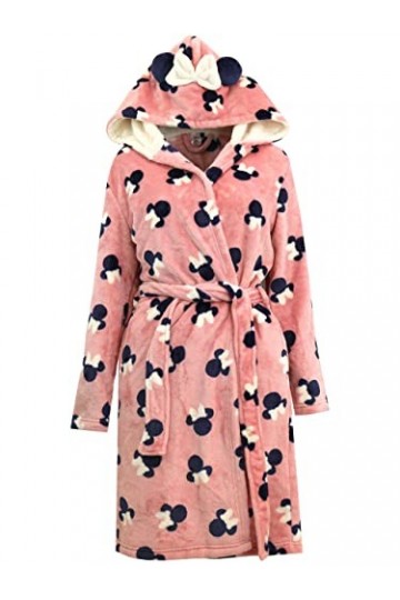 Disney Robe de Chambre Femme Minnie Mouse Rose Large