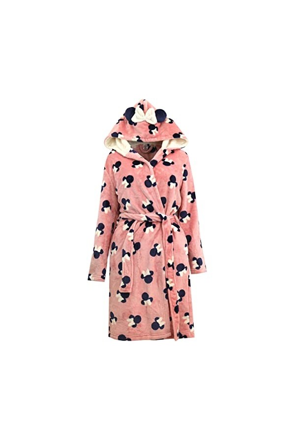 Disney Robe de Chambre Femme Minnie Mouse Rose Large