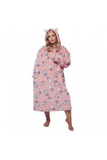 Disney Sweat à Capuche Lounge Femme Rose Marie Taille Unique