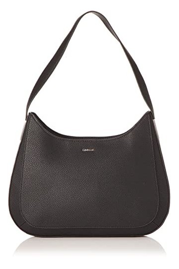 Calvin Klein Sac Besace Femme Sac Ck Must Plus Shoulder Bag Medium Petit Modèle, Noir Ck Black , Taille Standard