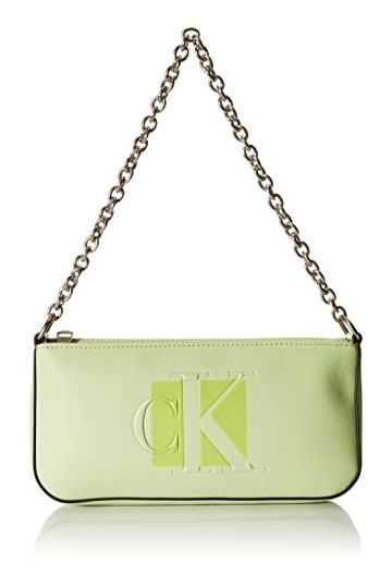 Calvin Klein CKJ Sculpted Shoulder Pouch 25 Chain Exotic Mint