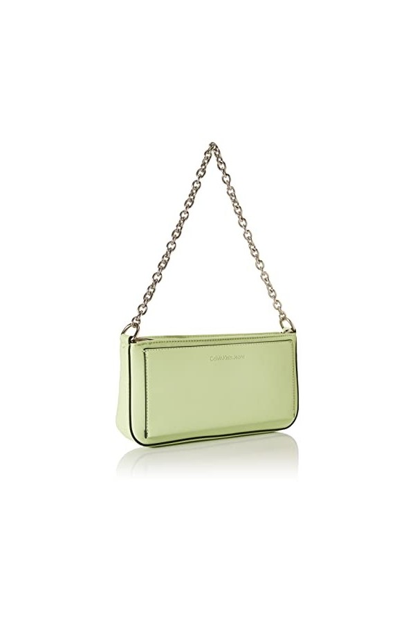 Calvin Klein CKJ Sculpted Shoulder Pouch 25 Chain Exotic Mint