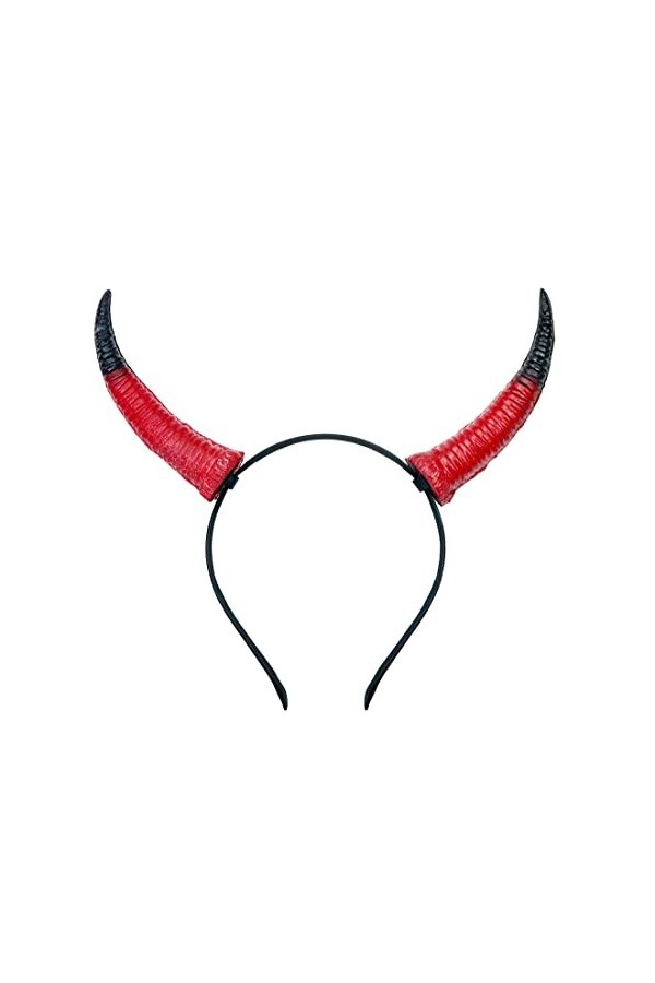 keland Femmes Gothique Noir Col Châle Plume Cape Shrug Étole avec Maléfique Cornes pour Halloween Costume Noir-02 