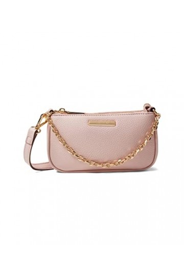 Anne Klein Mini bandoulière avec chaîne Swag, Light Pink, Taille unique