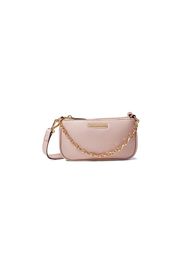 Anne Klein Mini bandoulière avec chaîne Swag, Light Pink, Taille unique