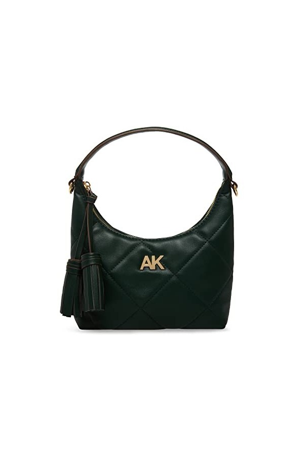 Anne Klein Sac à bandoulière matelassé, Femme, Evergreen, Taille Unique