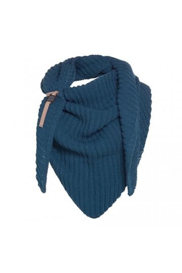 Knit Factory - Demy Châle - Petrol - 190x85 cm