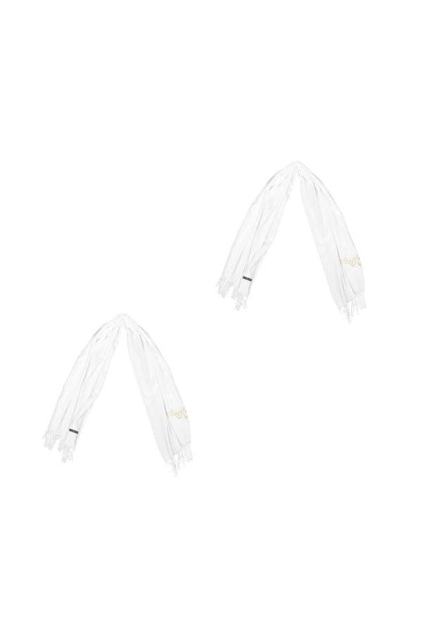 VILLCASE 4 Pièces Serviette De Prière Foulards Pour Dames Bandanas Unis Foulard De Plage Châle De Prière Messianique Châle De