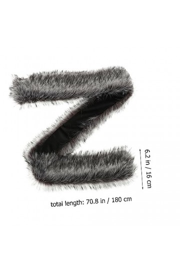 Ciieeo 3 Pièces Col En Fausse Femmes Châle Écharpe DHiver Châle Chaud Wraps Pour Femmes Vestes Chaudes Wrap Cache-Cou Col Ma