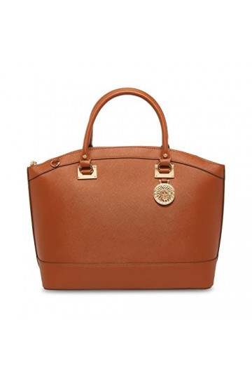 Anne Klein New Recruits AK Sacoche dôme, Femme, Biscuit au Gingembre, Taille Unique