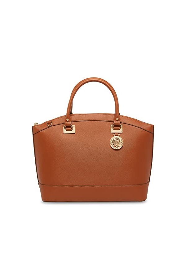 Anne Klein New Recruits AK Sacoche dôme, Femme, Biscuit au Gingembre, Taille Unique