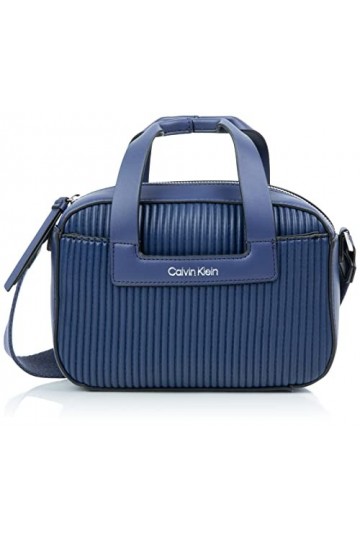 Calvin Klein Bette 2 en 1 Bandoulière Femme, Bleu médiéval