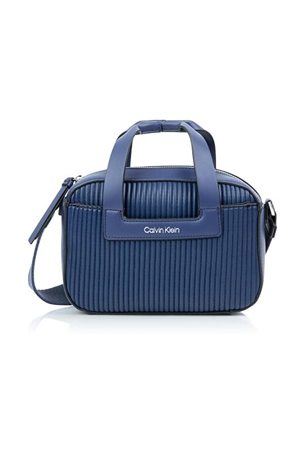 Calvin Klein Bette 2 en 1 Bandoulière Femme, Bleu médiéval