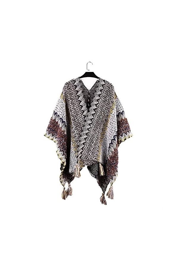 LUCBEI châle vintage style ethnique châle couverture chaude cape de voyage grand châle cadeau pour petite amie châle envelopp