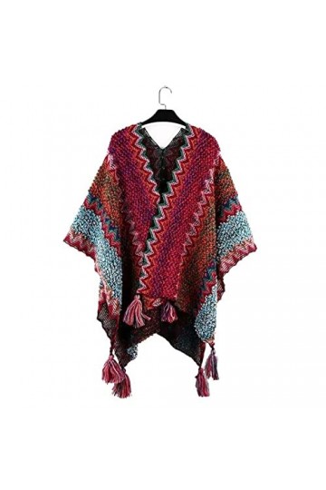 LUCBEI châle vintage style ethnique châle couverture chaude cape de voyage grand châle cadeau pour petite amie châle envelopp