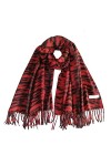 LiFBeauTiFul Poncho en Laine Femmes imprimé léopard Pashmina écharpes et châles Hiver Cou Chaud Enveloppement Doux Couverture