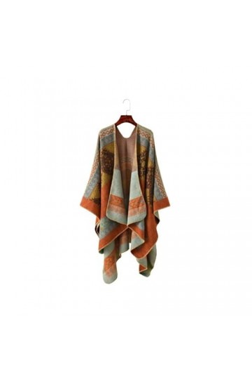 Écharpe femmes voyage épaississement chaud Style bohème en plein air voyage Cape doux cou Protection châle couverture écharpe