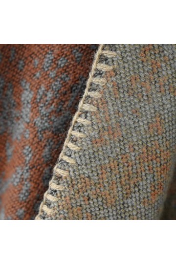 ZISTRCBAO Poncho Bohème pour Femme – Cape en Tricot Irrégulier dhiver, Châle Chaud en Cachemire, Cardigan Surdimensionné Env