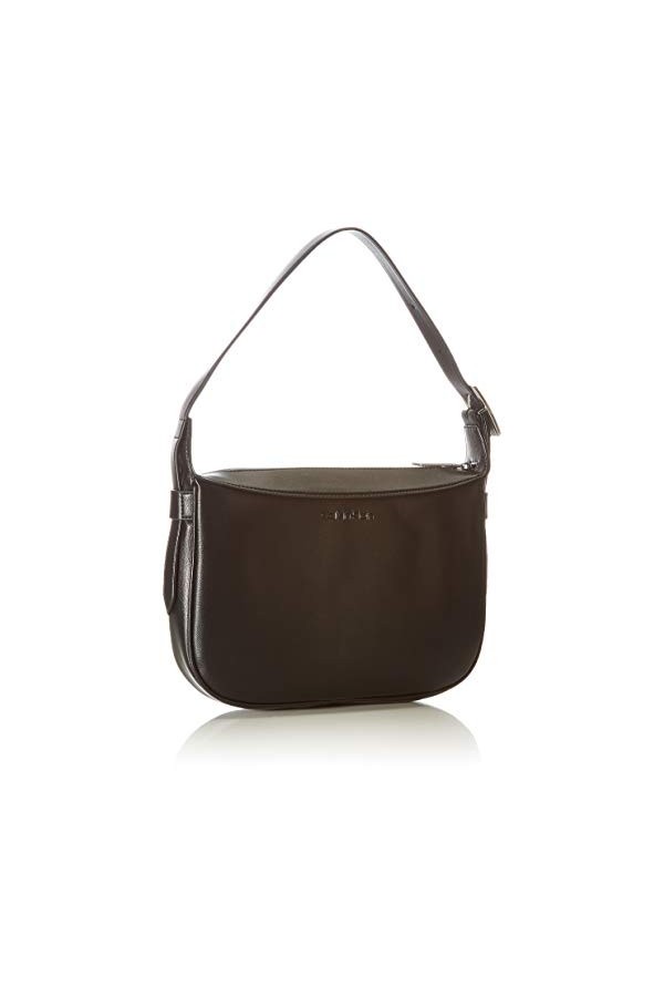 Calvin Klein Shoulder Bag, Sac à bandoulière MD Femme, Noir, 28 inches, Extra-Large