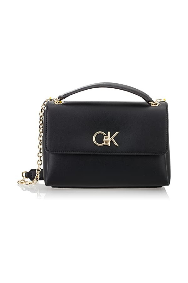 Calvin Klein Re-Lock Ew Conv Crossbody, Femme, CK Black, Taille Unique