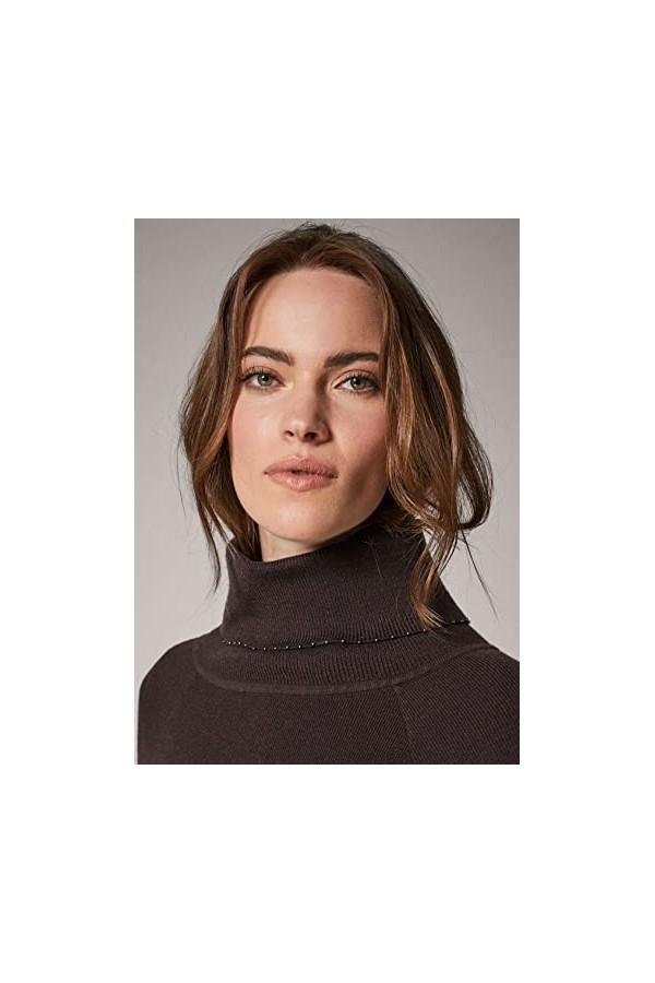 Comma 2107589001 Châle, Marron, Taille Unique Femme