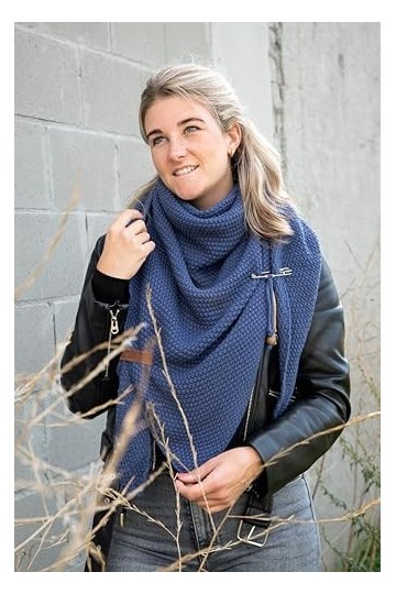 Knit Factory - Coco Châle - Bright Grey - 190x85 cm