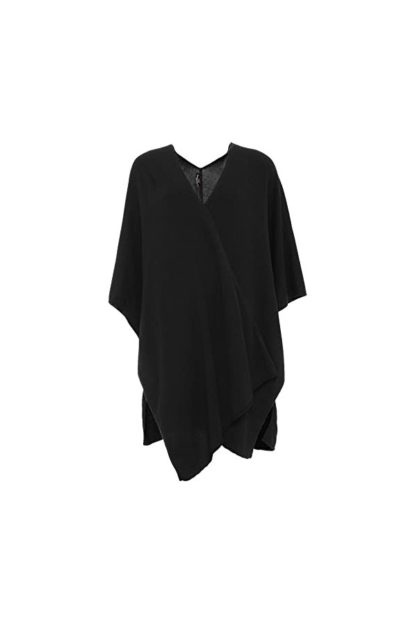 Cashmere Dreams Écharpe en Cachemire Poncho - Cape de Haute qualité pour Femme - Châle et Tunique à Manches XXL - Pull tricot