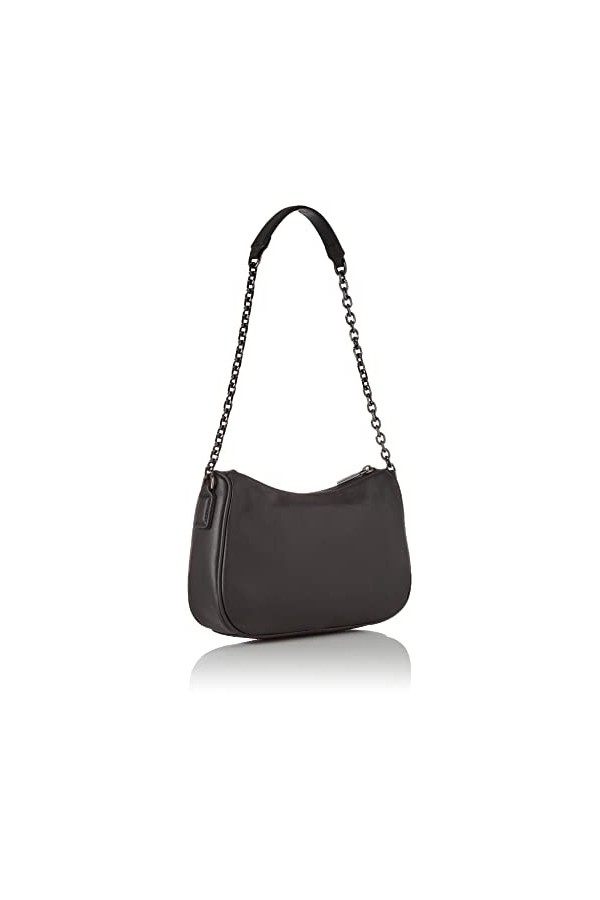 Calvin Klein Sac Besace Femme Sac Re-Lock Dbl Shoulder Bag Petit Modèle, Noir Ck Black , Taille Standard