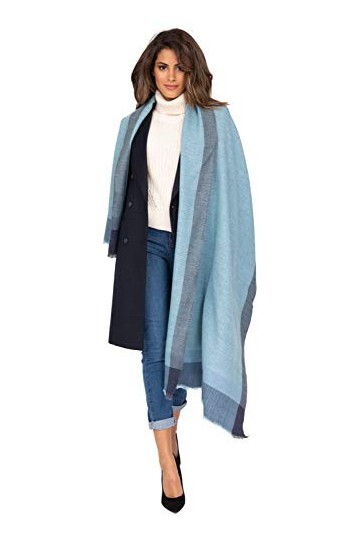 likemary Châle pashmina – Couverture écharpe – écharpes pashmina pour femme – Couverture de voyage – Châle dhiver – Cadeaux 