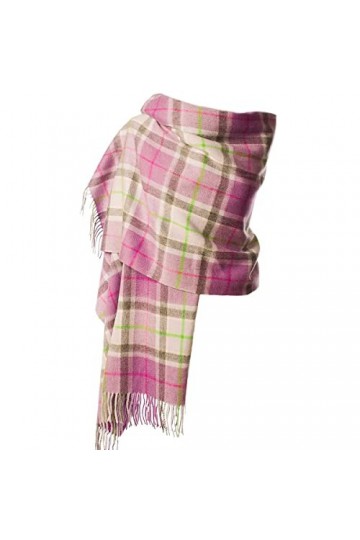 Étole/châle écossais traditionnel 100 % pure laine dagneau Édimbourg pour femme Disponible en différents tartans – Heritage 