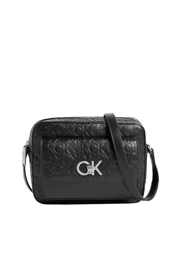 Calvin Klein Femme Crossovers, Noir CK, Taille Unique