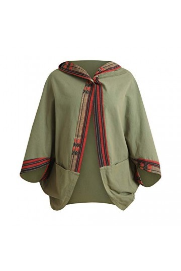 virblatt - kimono femme | 100% coton | poncho femme cape femme | manches ouvertes | poncho hippie cardigans femme chale - Kra