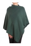 DALLE PIANE CASHMERE - Poncho avec boutons en cachemire mélange - Femme, Couleur: Bleu, Taille unique