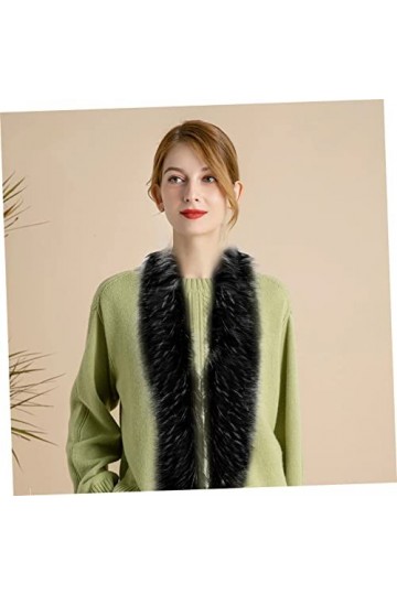 EXCEART Longue Écharpe Châle 3 Pièces Col En Fausse Fille Accessoires Foulards Pour Femmes Foulards Pour Femmes Châle En Faus
