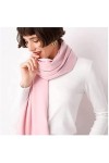 WJPTL Allongé 78,7 * 27,6 en Couleur Unie châle mélangé Manteau Chaud Cardigan écharpe Automne Hiver Wrap Cadeaux de Sortie d